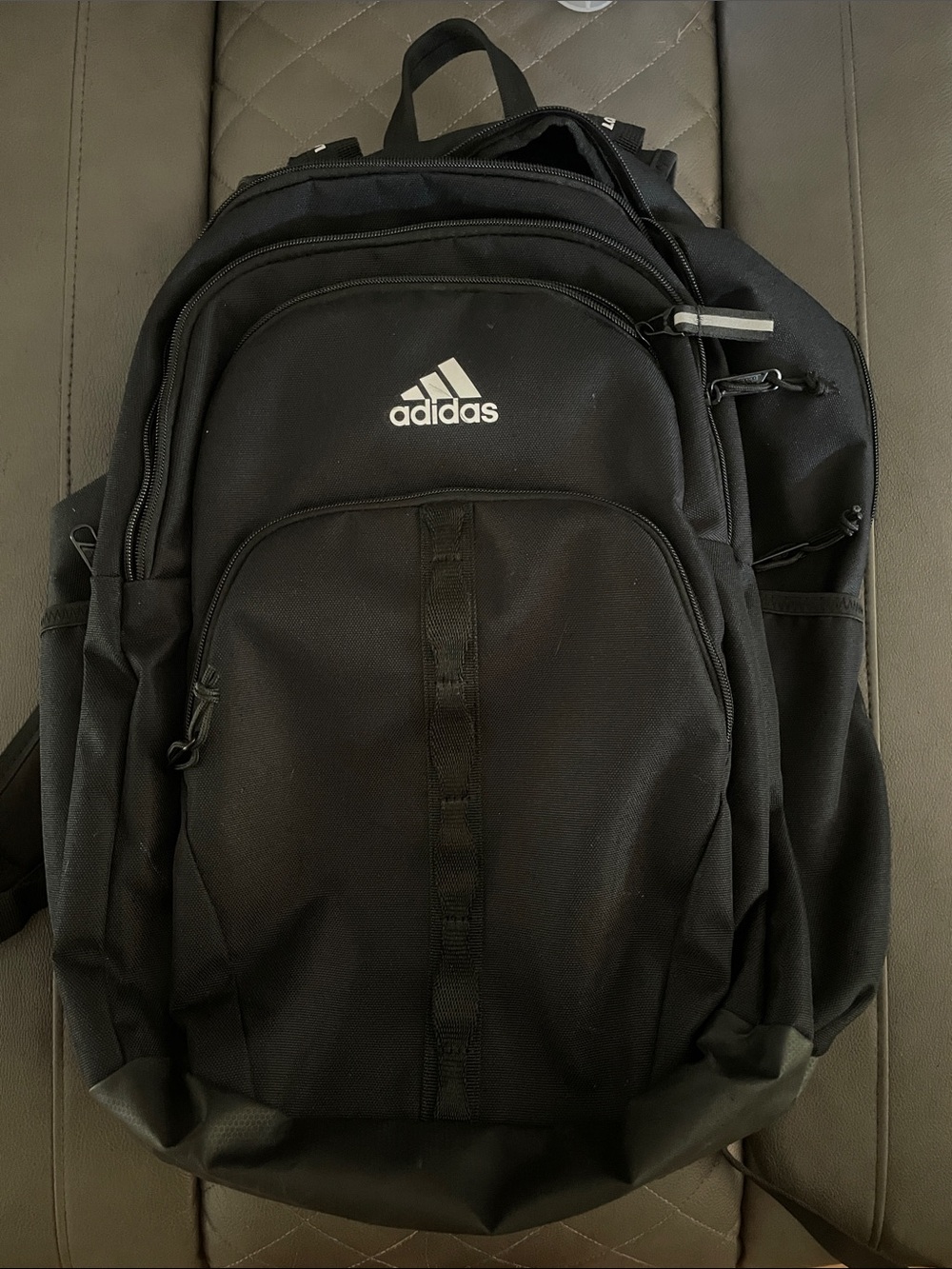 adidas Black Multi-Pocket Everyday Backpack